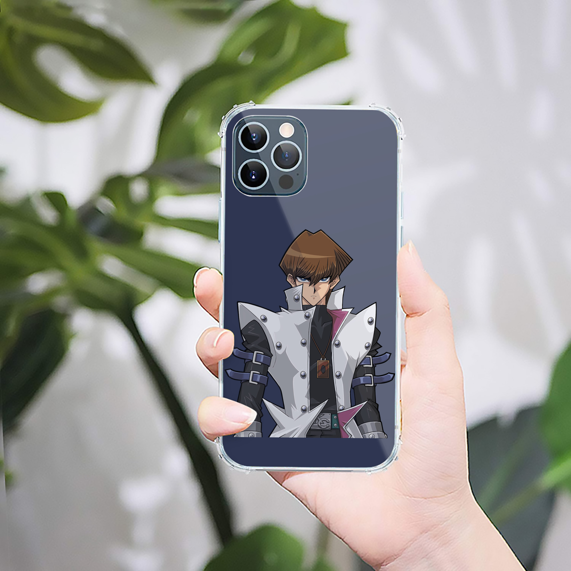 （画像用） 遊☆戯☆王 Yu-Gi-Oh! 【iPhone 12シリーズ対応】透明スマホケース（クリアソフトケース）